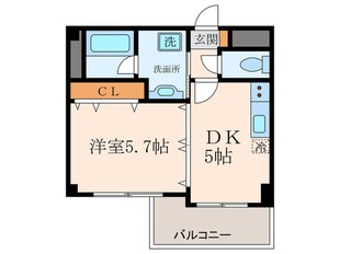 Ｅｓｐｅｒａｎｃｅ東難波の物件間取画像